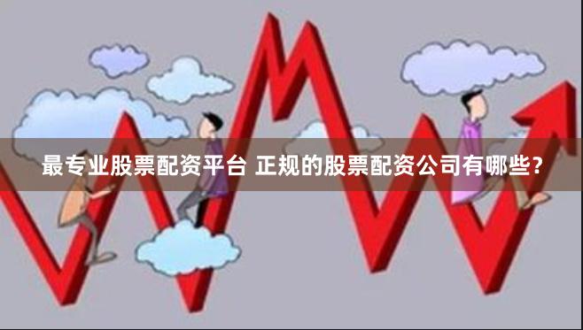 最专业股票配资平台 正规的股票配资公司有哪些？