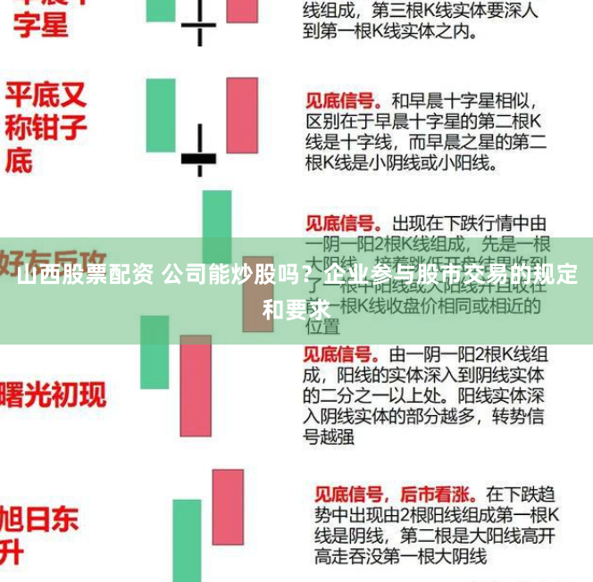 山西股票配资 公司能炒股吗？企业参与股市交易的规定和要求