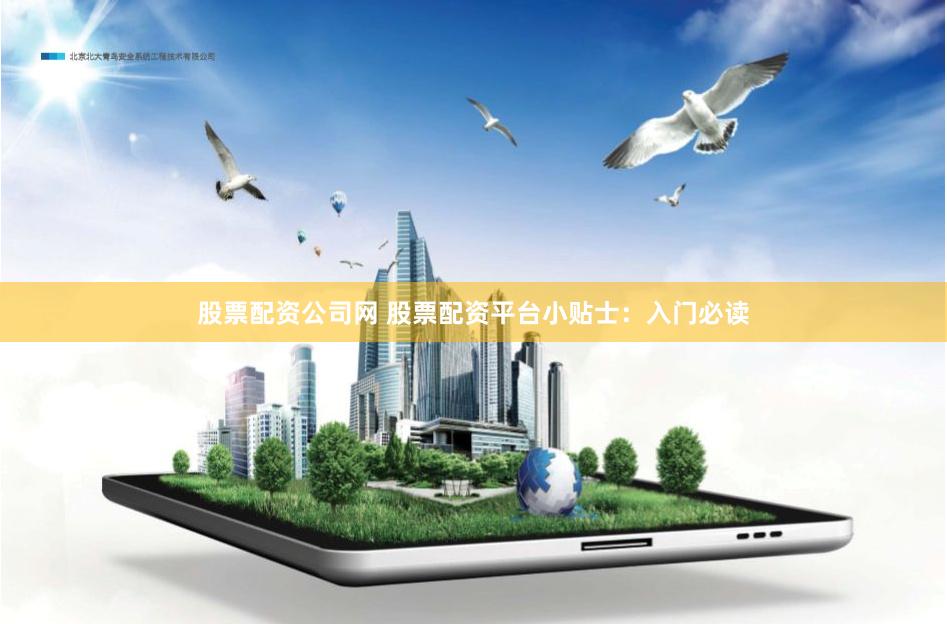 股票配资公司网 股票配资平台小贴士：入门必读